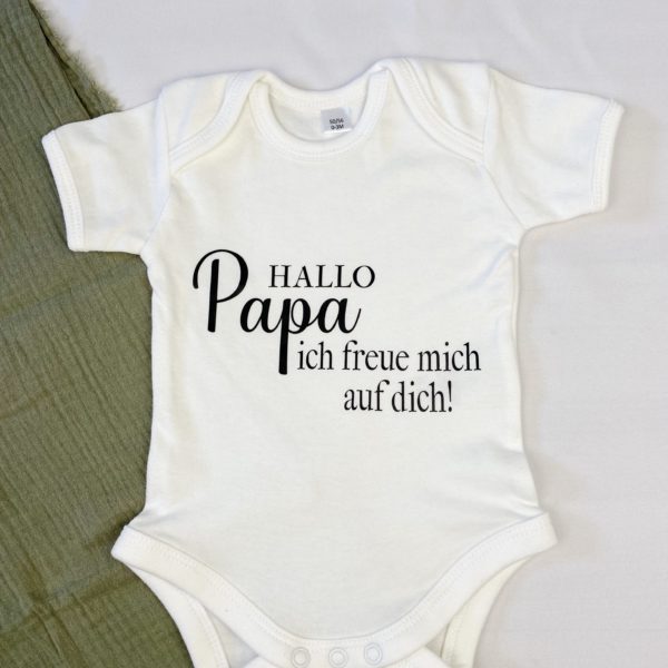 Babybody Babyshirt Schwangerschaftsankündigung