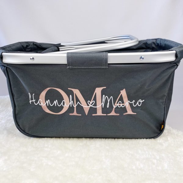 Personalisierter Einkaufskorb Geschenk