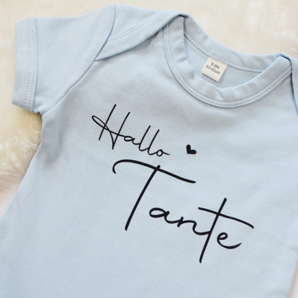 Babybody Babyshirt Babyankündigung Geburtsankündigung